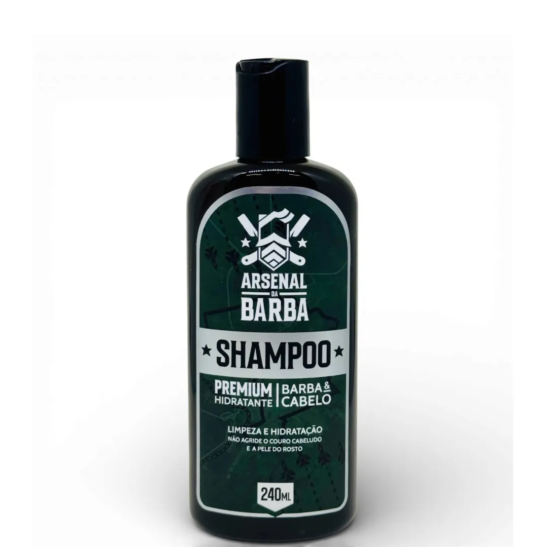 Shampoo Barba e Cabelo Arsenal da Barba 240g