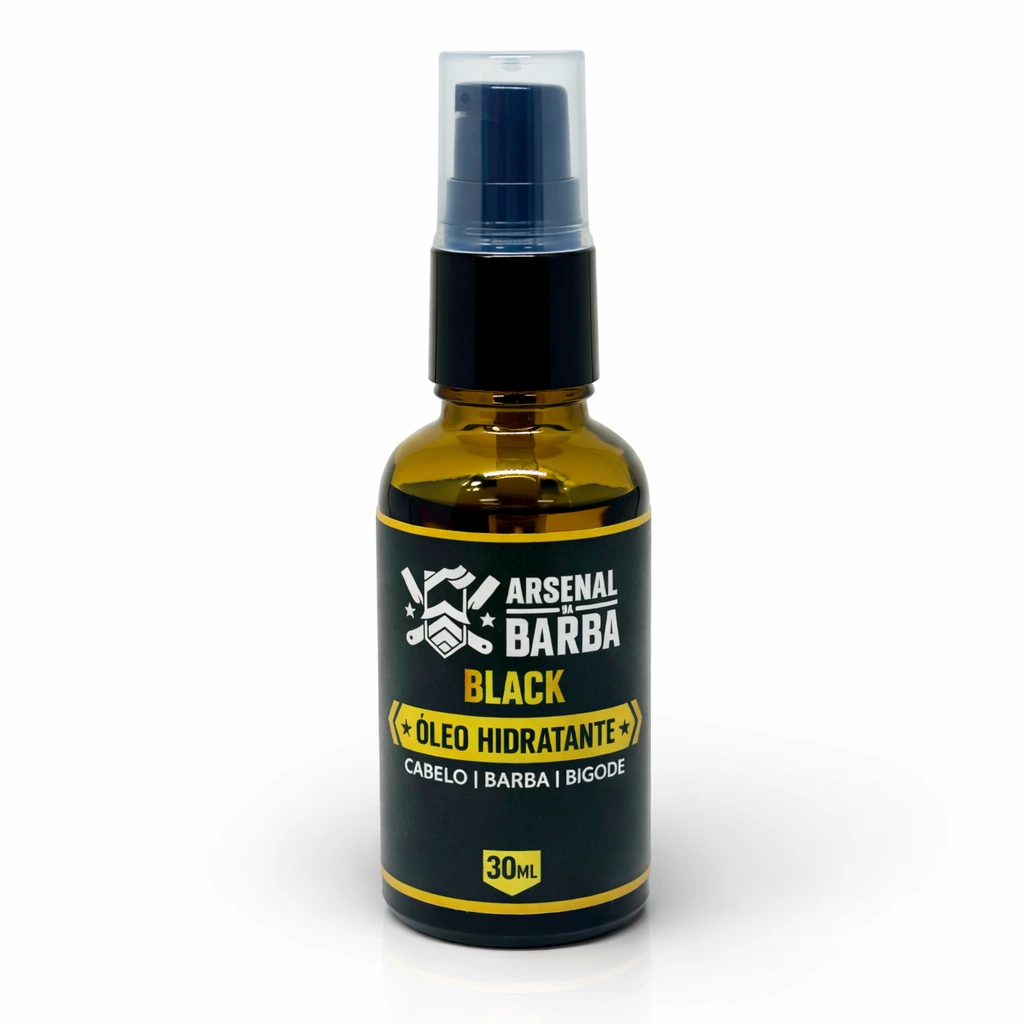 Óleo de Barba Arsenal Black 30ml