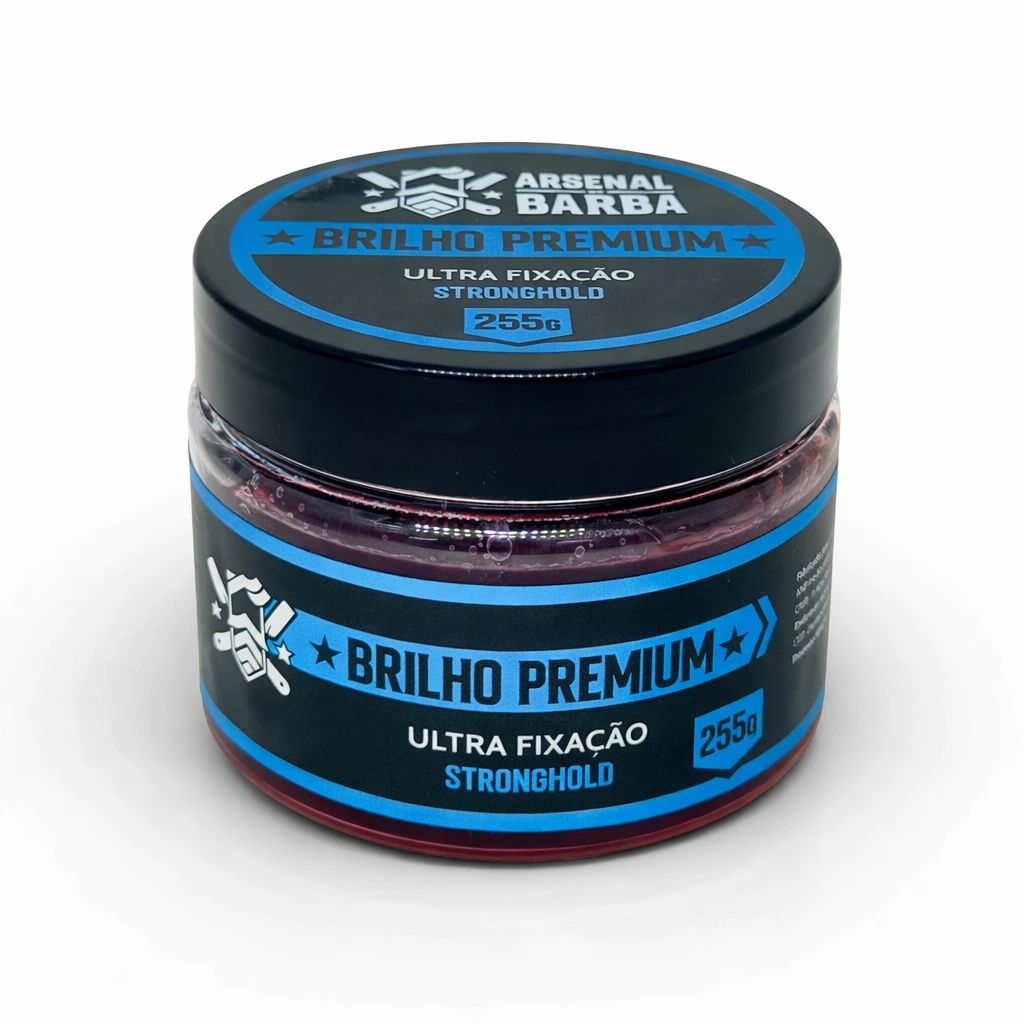 Pomada Brilho Premium Bancada Arsenal 255g