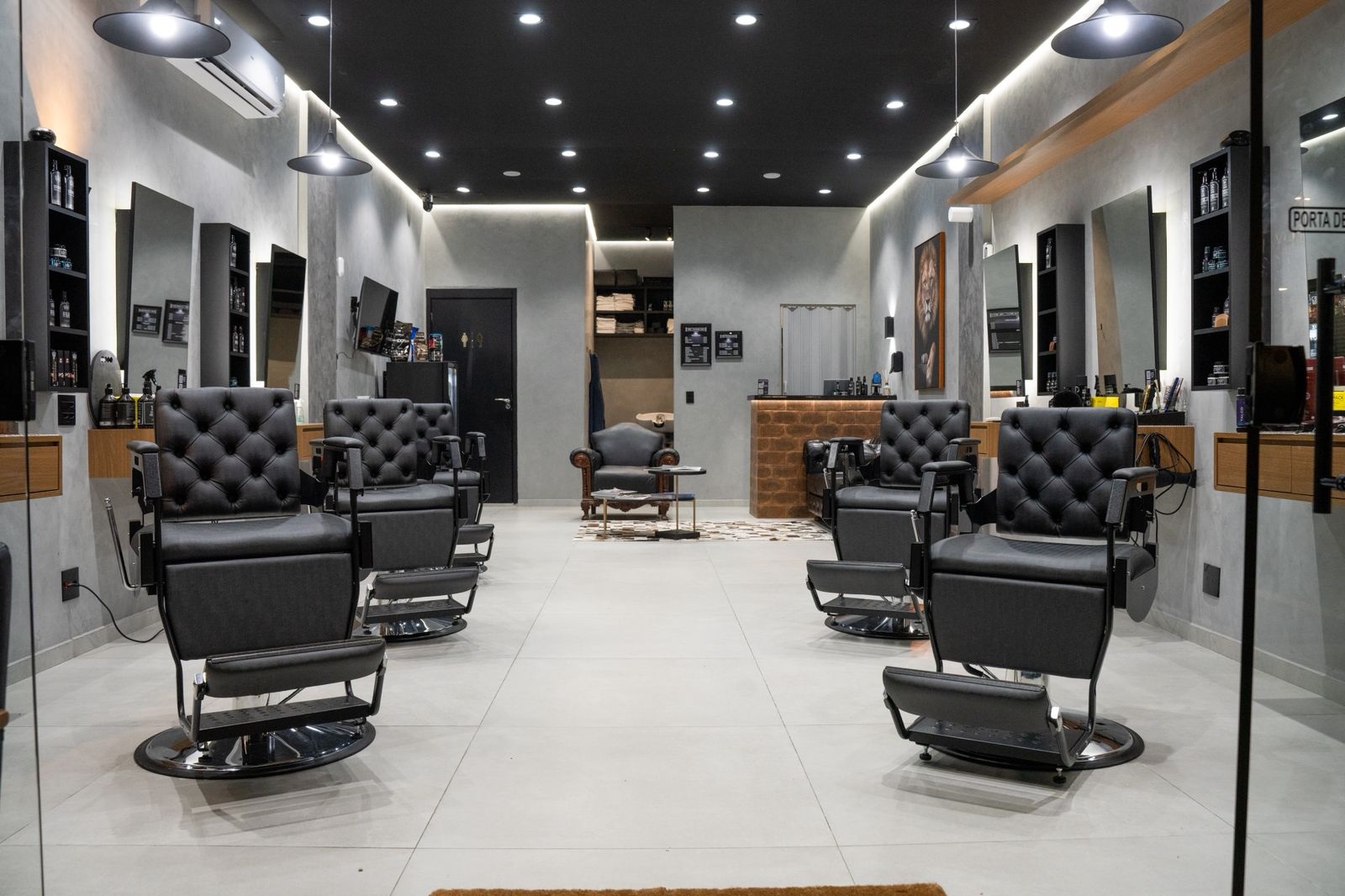 Ambiente The 3 Barbearia — vista 2